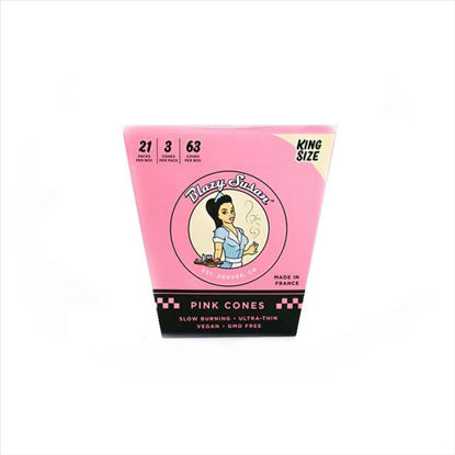Picture of BLAZY SUSAN PINK CONES K/S 21/3PK