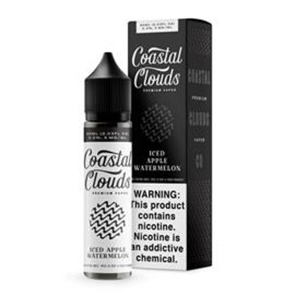 Picture of COASTAL CLOUDS ICED APPLE WATERMELON 3MG 60ML 
