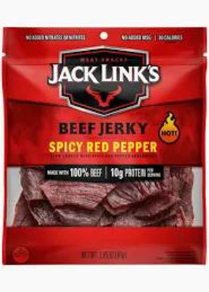 Picture of JACK LINK BEEF JERKEY SPICY RED PEPPER 3.25OZ