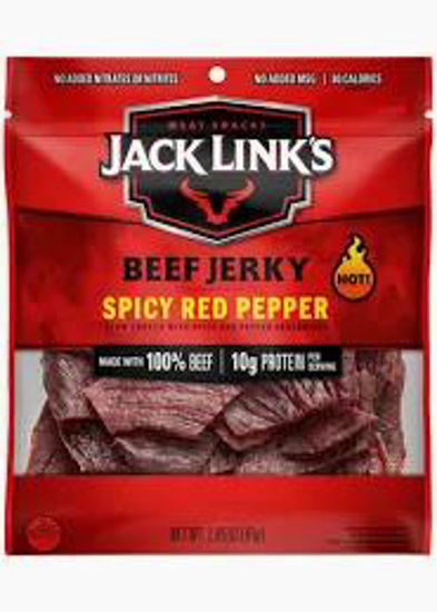 Picture of JACK LINK BEEF JERKEY SPICY RED PEPPER 3.25OZ