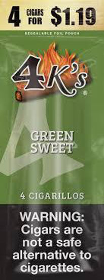 Picture of 4KINGS GREEN SWEETS 4/$1.19 F.P. 15/4PK