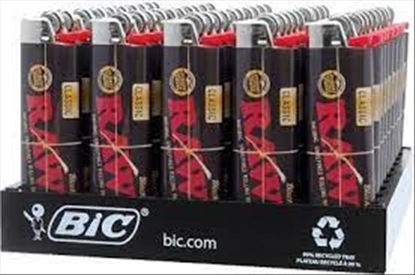 Picture of BIC RAW BLACK LIGHTER 50CT