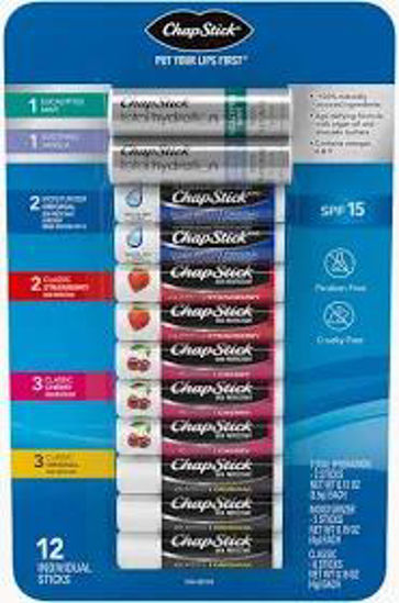 Picture of CHAP STICK ASSORTED 12CT