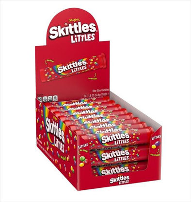 Picture of SKITTLES LITTLES ORIGINAL MEGA TUBE KING SIZE 24CT