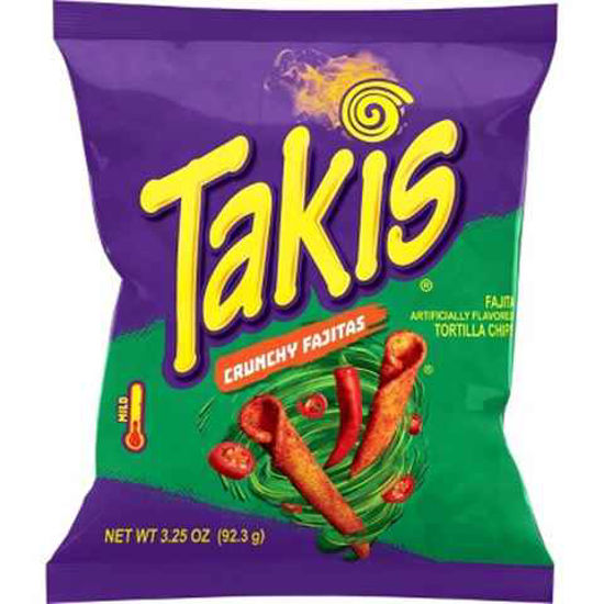 Picture of TAKIS CRUNCHY FAJITAS MILD 3.25OZ