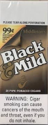 Picture of BLACK & MILD ORIGINAL 99C 25CT