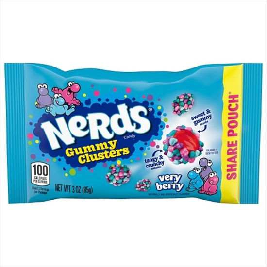 Picture of NERDS CLUSTERS VERY BERRY KING SIZE 3OZ