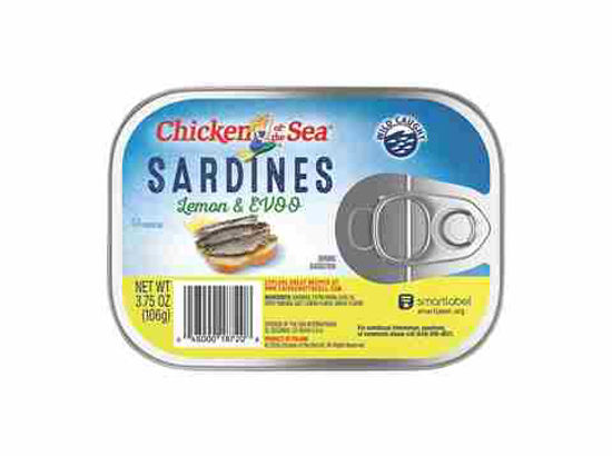 Picture of SARDINES CHICKEN OF THE SEA LEMON N EVOO 3.75OZ