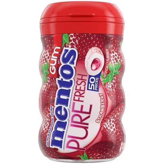 Picture of MENTOS PURE FRESH STRAWBERRY GUM 6CT