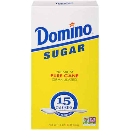 Picture of DOMINO PURE CANE GRANULATED SUGAR 16OZ