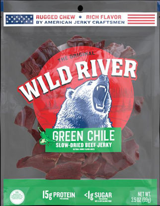 Picture of JACK LINKS WILD RIVER GREEN CHILI JERKY 3.5OZ