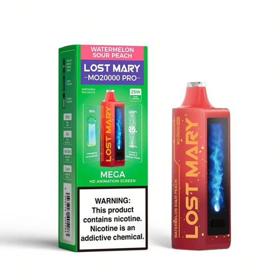 Picture of LOST MARY MO20000 PRO WATERMELON SOUR PEACH