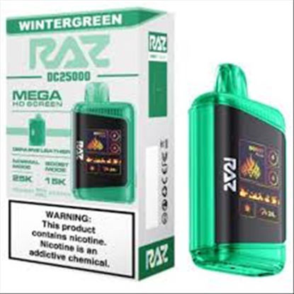 Picture of RAZ DC 25000 DISPOSABLE WINTERGREEN 5 PK