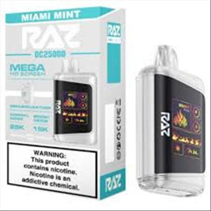 Picture of RAZ DC 25000 DISPOSABLE MIAMI MINT 5 PK