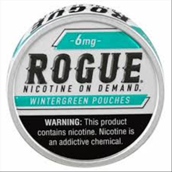 Picture of ROGUE WINTERGREEN POUCHES NICOTINE POUCH 6MG 5CT PROMOTION 