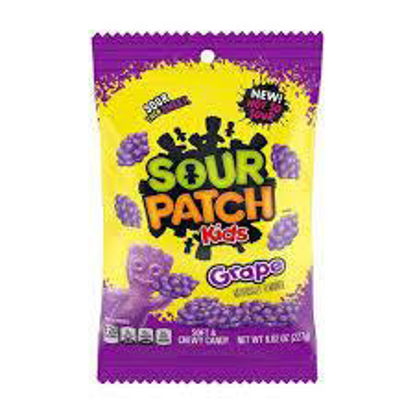 Picture of SOUR PATCH KIDS GRAPE 8.07OZ