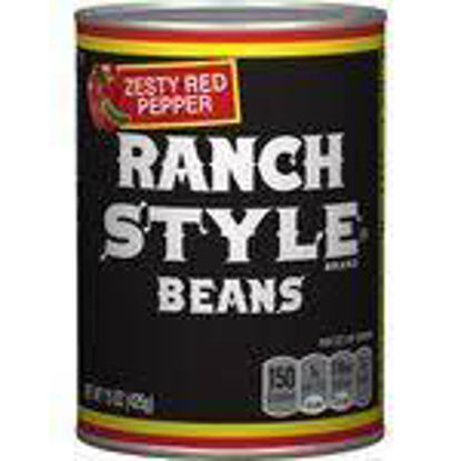 Picture of RANCH STYLE BEANS ZESTY RED PEPPER 