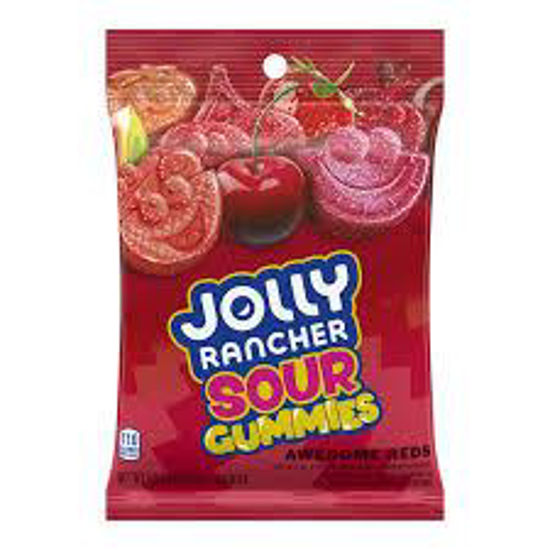 Picture of JOLLY RANCHER SOUR GUMMIES AWESOME RED 6.5 OZ