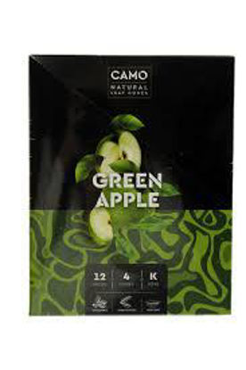 Picture of CAMO NATURAL LEAF CONES 12PK GREEN APPLE