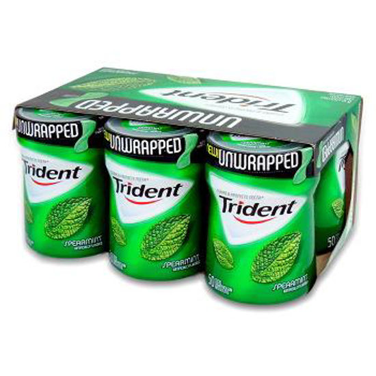 Picture of TRIDENT SPEARMINT 50PCS 6CT