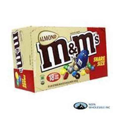 Picture of MnM ALMOND CHOCOLATE KING SIZE 2.83OZ 18CT