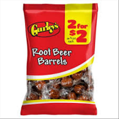 Picture of GURLEYS GUMMY ROOT BEER BARRELS 2 FOR 2 2.25OZ 12CT