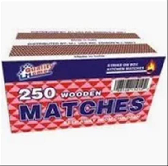 Picture of MATCHES WOODEN 250CT