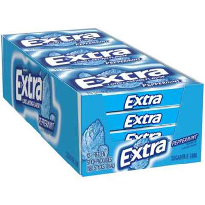 Picture of WRIGLEYS EXTRA PEPPERMINT 15PK 12CT