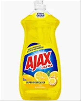 Picture of AJAX ULTRA DISHWASHING LIQUID LEMON 28OZ