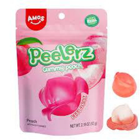 Picture of AMOS PEELERZ GUMMY PEACH 3OZ