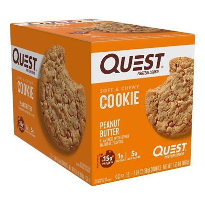 Picture of QUEST COOKIS PEANUT BUTTER 2.04OZ 12CT