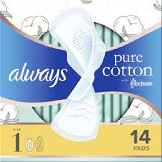 Picture of ALWAYS PURE COTTON SIZE 14CT