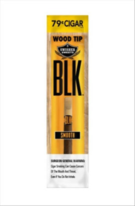 Picture of SWISHER SWEETS BLK SMOOTH WOOD TIP 0.79 C 20CT