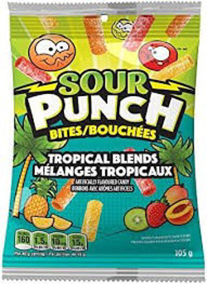 Picture of SOUR PUNCH BITES TROPICAL BLEND 4OZ