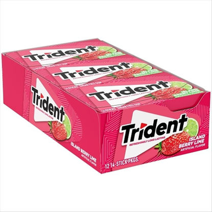 Picture of TRIDENT ISLAND BERRY LIME 14 CT