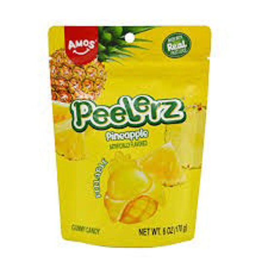 Picture of AMOS PEELERZ GUMMY PINEAPPLE 6OZ