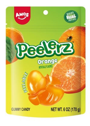 Picture of AMOS PEELERZ GUMMY ORANGE 6OZ