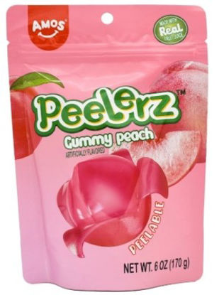 Picture of AMOS PEELERZ GUMMY PEACH 6OZ