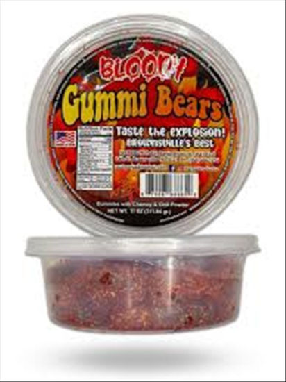 Picture of PARGA BLOODY GUMMI BEARS 7oz