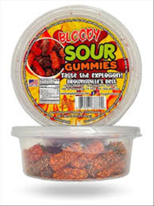 Picture of PARGA BLOODY SOUR GUMMIES 7oz