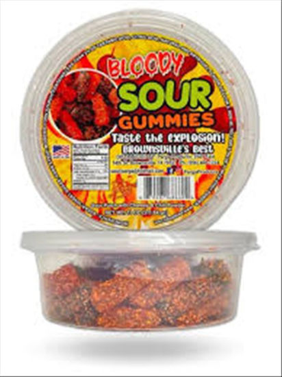 Picture of PARGA BLOODY SOUR GUMMIES 7oz