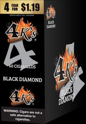 Picture of 4KINGS BLACK DIAMOND 4PK FOR 1.19 15CT 
