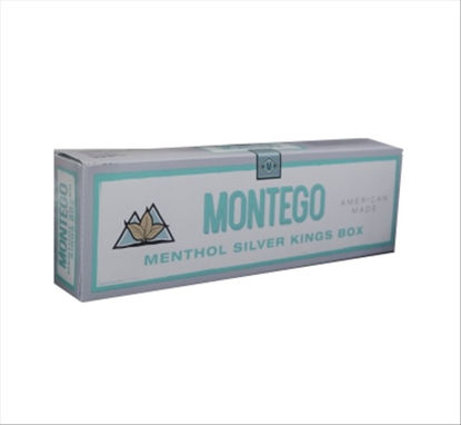 Picture of MONTEGO MENTHOL SILVER KING BOX