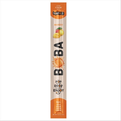Picture of BOBAZZ TO GO BOBA STRAW MANGO 16CT 1.06OZ