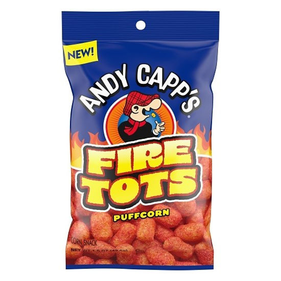 Picture of ANDY CAPPS FIRE TOTS PUFFCORN 1.5OZ 