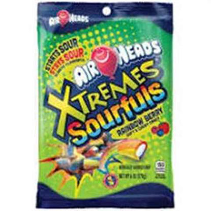 Picture of AIR HEADS XTREMES SOURFULS RAINBOW BERRY 6OZ