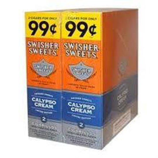 Picture of SWISHER SWEETS CALYPSO CREAM 2 FOR 99C 30CT 2PK