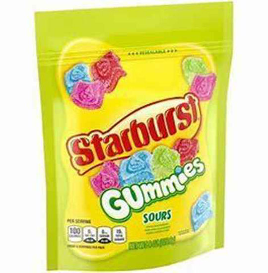 Picture of STARBURST SOUR GUMMIES 8OZ