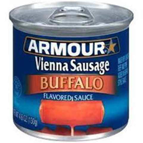 Picture of ARMOUR VIENNA SAUSAGE BUFFALO CAN 4.6OZ