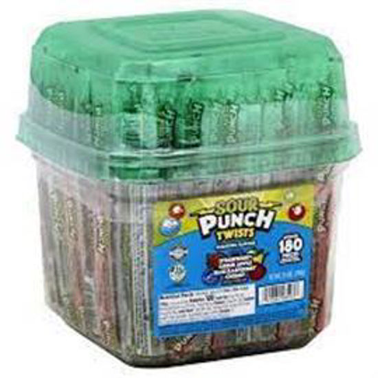 Picture of SOUR PUNCH TWISTS 180CT